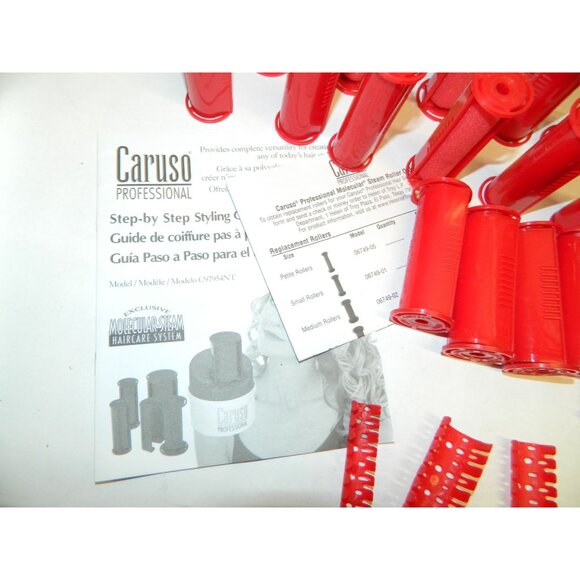 Caruso Professional ProSet Molecular Steam Hairsetter 29 Rollers Small Med Large - Picture 4 of 11